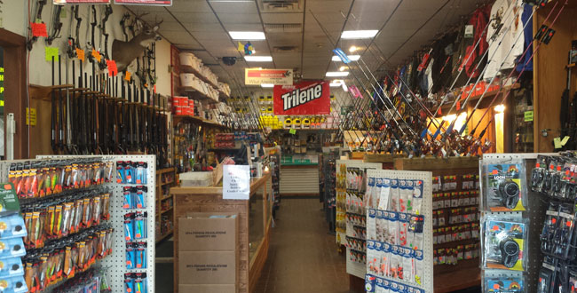 sports and hunting stores